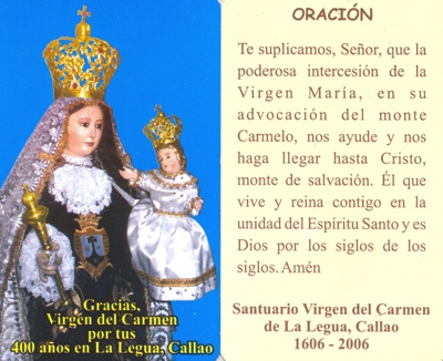 400 aos de tu presencia en el Callao