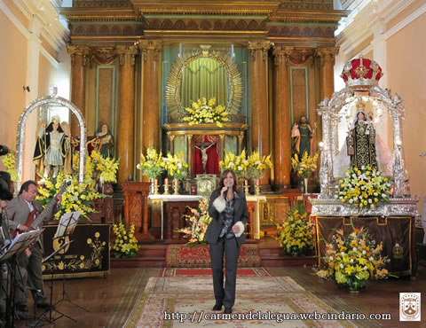 JULIE FREUND Y LA VIRGEN DEL CARMEN DE LA LEGUA