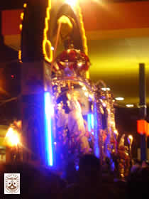 La Virgen pasando por el Arco del Aromito, Fotografa: Daniel Avila Ramos