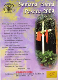 Celebraciones Presididas por Monseor Miguel Irizar
