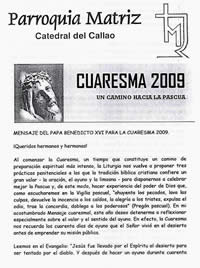 Cuaresma Catedral del Callao