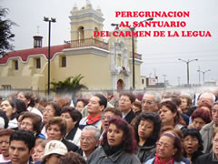 Pregrinacin al Santuario del Carmen de La Legua