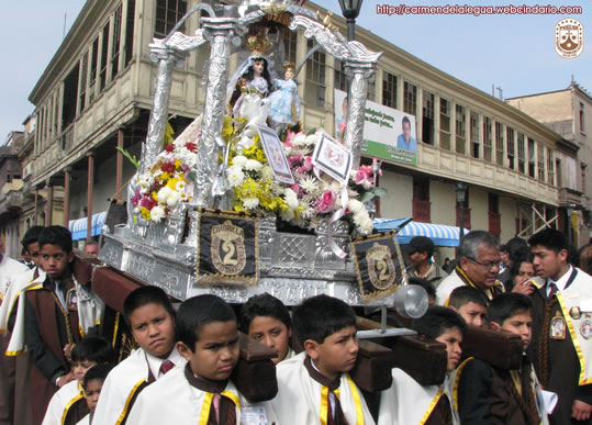 Virgen del Carmen de La Legua Infantil, Fotografa: Felipe S. Rojas Altamirano "Pipo"